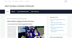 Desktop Screenshot of bestdoublejoggingstroller.net